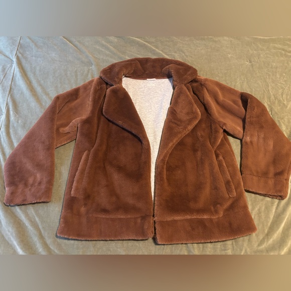 aerie Jackets & Blazers - Aerie Brown Teddy Jacket